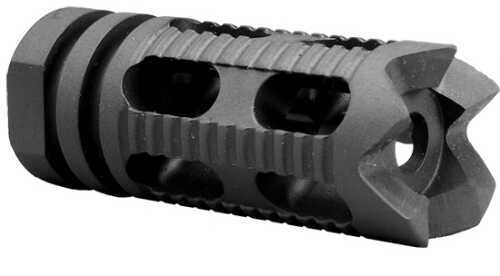 Yankee Hill 285M1 Phantom Comp/Brake With Aggressive End, 1/2"-28 tpi Threads 2.25" OAL For 5.56mm